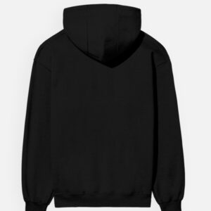 black hoodie